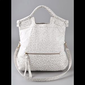 Foley + Corinna Mid City Tote - leopard navy